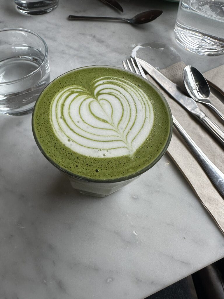 Matcha latte - Learn to slow down for increased productivity